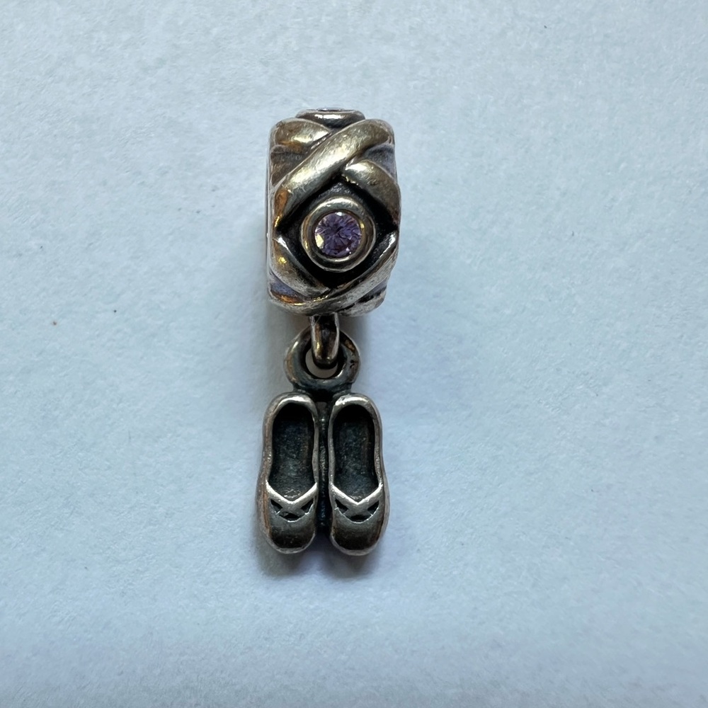 Pandora Dancer’s Shoes Ballet Slipper Dangle Charm